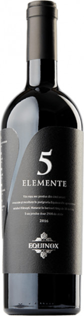 Vin  roşu sec - 5 Elemente 2017, 0.75L, Equinox