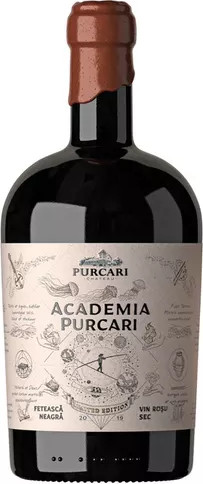 Vin  roşu sec - Academia Purcari Feteasca Neagra 2019, 0.75L, Purcari