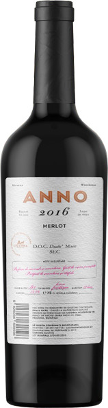 Vin  roşu sec - ANNO Merlot 2016, 0.75L, Licorna WineHouse