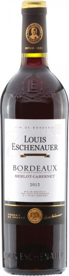 Vin  roşu sec - Bordeaux Rouge 2016, 0.75L, Louis Eschenauer