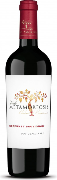 Vin  roşu sec - Cabernet Sauvignon 2017, 0.75L, Viile Metamorfosis