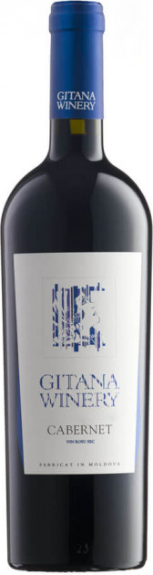 Vin  roşu sec - Cabernet Sauvignon Classico 2016, 0.75L, Gitana Winery