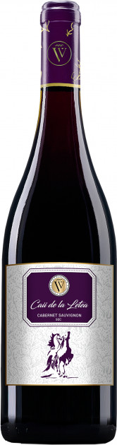 Vin  roşu sec - Caii de la Letea Cabernet Sauvignon 2015, 0.75L, Via Viticola Sarica Niculitel