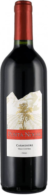 Vin  roşu sec - Carmenere 2015, 0.75L, Punta Nogal