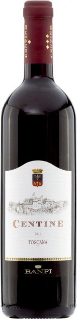 Vin  roşu sec - Centine Rosso Toscana IGT 2015, 0.75L, Castello Banfi