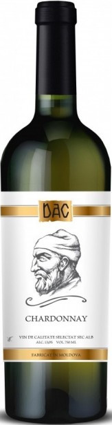Vin  alb sec - Chardonnay 2017, 0.75L, DAC
