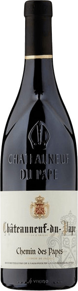 Vin  roşu sec - Chateauneuf-du-Pape 2018, 0.75L, Chemin des Papes