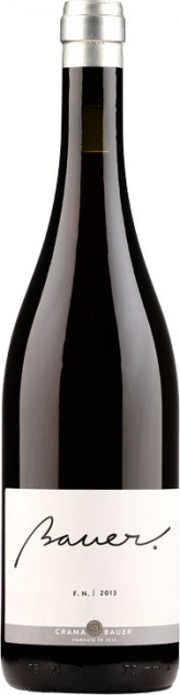 Vin  roşu sec - F. N. - Feteasca Neagra 2017, 0.75L, Bauer