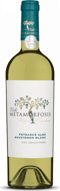 Vin  alb sec - Feteasca Alba & Sauvignon Blanc 2022, 0.75L, Viile Metamorfosis