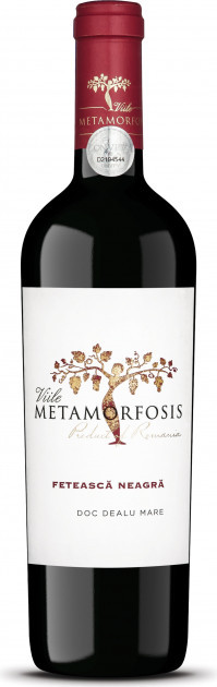 Vin  roşu sec - Feteasca Neagra 2017, 0.75L, Viile Metamorfosis