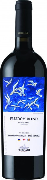 Vin  roşu sec - Freedom Blend 2019, 0.75L, Purcari