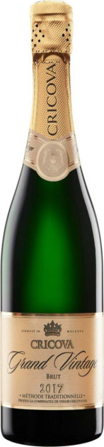 Vin spumant alb brut - Grand Vintage Brut Alb 2017, 0.75L, Cricova
