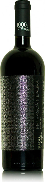 Vin  roşu sec - Ie de Fintesti Feteasca Neagra 2017, 0.75L, 1000 de Chipuri