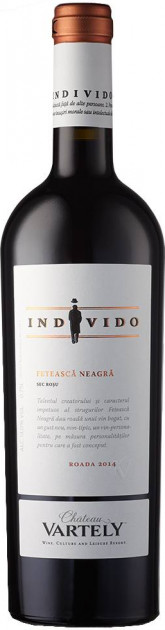 Vin  roşu sec - Individo Feteasca Neagra 2017, 0.75L, Chateau Vartely