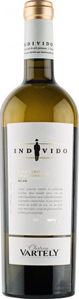 Vin  alb sec - Individo Pinot Gris & Chardonnay 2019, 0.75L, Chateau Vartely