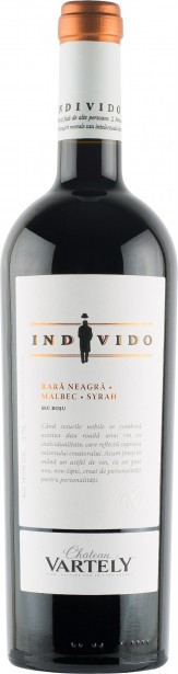 Vin  roşu sec - Individo Rara Neagra & Malbec & Syrah 2016, 0.75L, Chateau Vartely