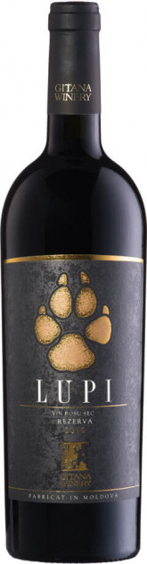 Vin  roşu sec - Lupi 2014, 0.75L, Gitana Winery