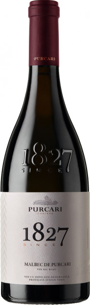 Vin  roşu sec - Malbec de Purcari 2019, 0.75L, Purcari