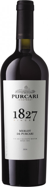 Vin  roşu sec - Merlot de Purcari 2017, 0.75L, Purcari