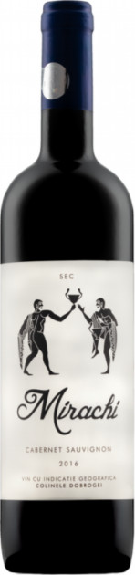 Vin  roşu sec - Mirachi Cabernet Sauvignon 2016, 0.75L, Crama Histria