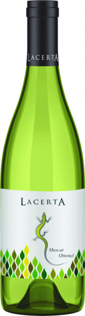 Vin  alb sec - Muscat Ottonel 2016, 0.75L, Lacerta