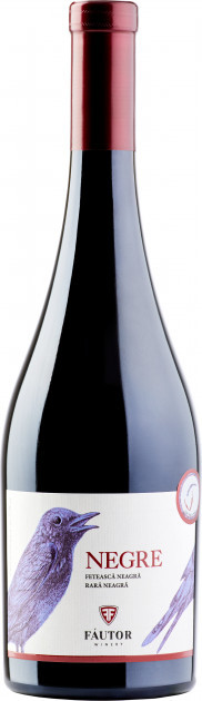 Vin  roşu sec - Negre (Feteasca Neagra - Rara Neagra) 2017, 0.75L, Fautor