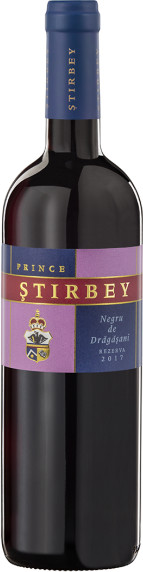 Vin  roşu sec - Negru de Dragasani Rezerva 2017, 0.75L, Prince Stirbey