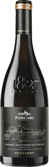 Vin  roşu sec - Nocturne Cabernet Sauvignon de Purcari 2019, 0.75L, Purcari