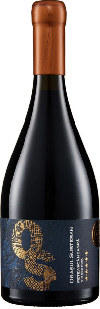 Vin  roşu sec - Orasul Subteran Feteasca Neagra, 0.75L, Cricova