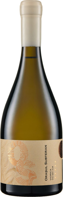 Vin  alb sec - Orasul Subteran Viorica, 0.75L, Cricova
