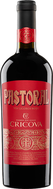 Vin  roşu dulce - Pastoral, 0.75L, Cricova