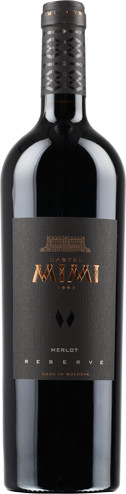Vin  roşu sec - Merlot Reserve 2012, 0.75L, Castel Mimi