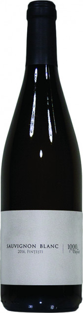 Vin  alb sec - Sauvignon Blanc 2018, 0.75L, 1000 de Chipuri
