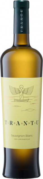Vin  alb sec - Sauvignon Blanc 2018, 0.75L, CRAMA TRANTU