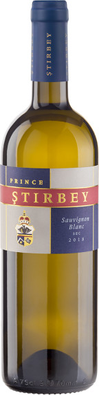 Vin  alb sec - Sauvignon Blanc 2018, 0.75L, Prince Stirbey