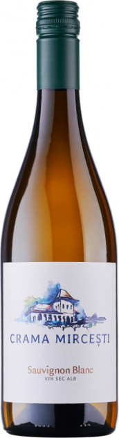 Vin  alb sec - Sauvignon Blanc 2020, 0.75L, Crama Mircesti