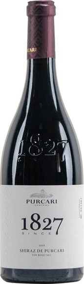Vin  roşu sec - Shiraz de Purcari 2019, 0.75L, Purcari