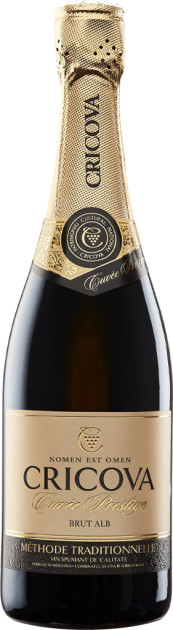 Vin spumant alb brut - Spumant Cuvee Prestige Brut Alb, 0.75L, Cricova