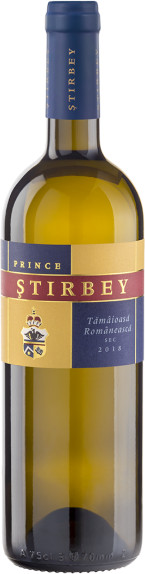 Vin  alb sec - Tamaioasa Romaneasca Sec 2018, 0.75L, Prince Stirbey