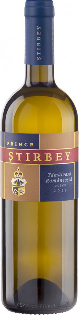 Vin  alb dulce - Tamaioasa Romaneasca Dulce 2018, 0.75L, Prince Stirbey
