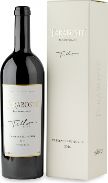Vin  roşu sec - Taraboste Tribut Cabernet Sauvignon 2016, 0.75L, Chateau Vartely