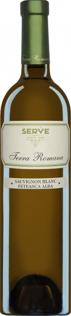 Vin  alb sec - Terra Romana Sauvignon Blanc & Feteasca Alba 2017, 0.75L, SERVE