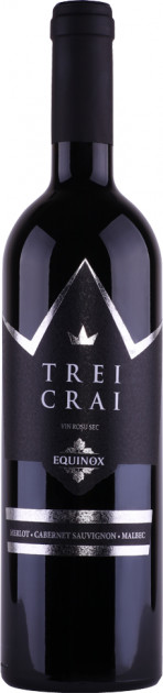 Vin  roşu sec - Trei Crai 2018, 0.75L, Equinox