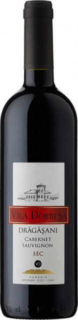 Vin  roşu sec - Vila Dobrusa Cabernet Sauvignon 2016, 0.75L, AVINCIS